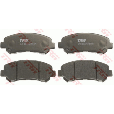 Jeu de quatre plaquettes de frein à disque TRW