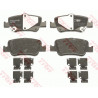 Jeu de quatre plaquettes de frein à disque TRW