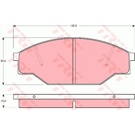 Jeu de quatre plaquettes de...