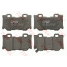 Jeu de quatre plaquettes de frein à disque TRW