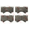 Jeu de quatre plaquettes de frein à disque TRW