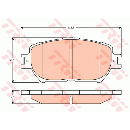 Jeu de quatre plaquettes de...