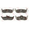 Jeu de quatre plaquettes de frein à disque TRW