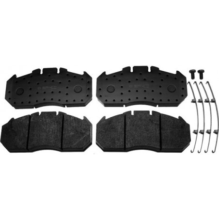 Jeu de quatre plaquettes de frein à disque TRW
