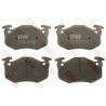 Jeu de quatre plaquettes de frein à disque TRW