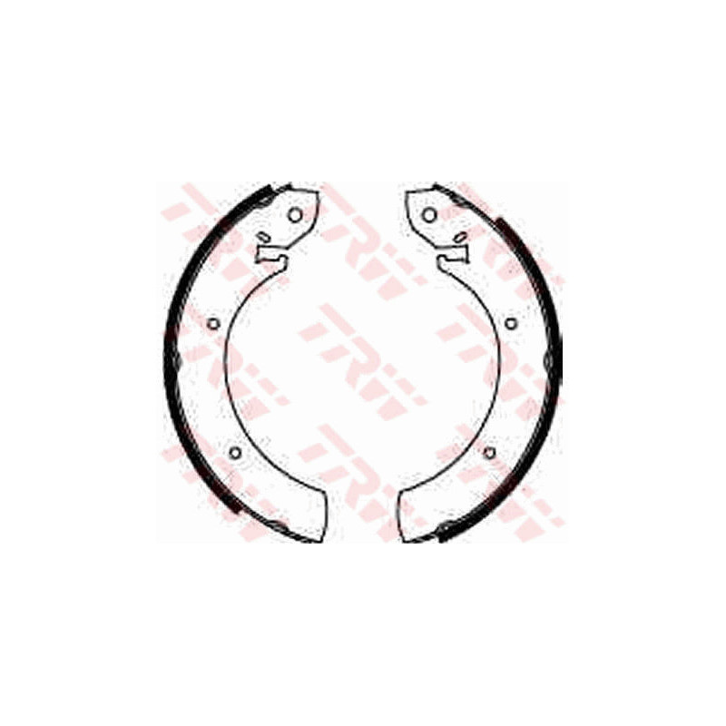 Jeu de mâchoires de frein TRW