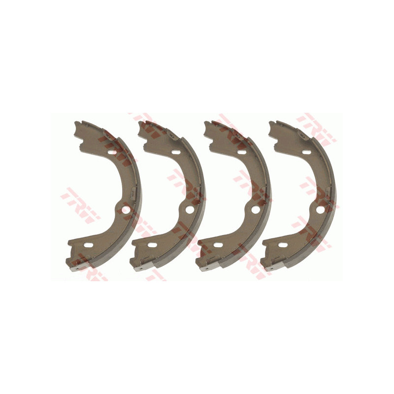 Jeu de mâchoires de frein (frein de stationnement) TRW