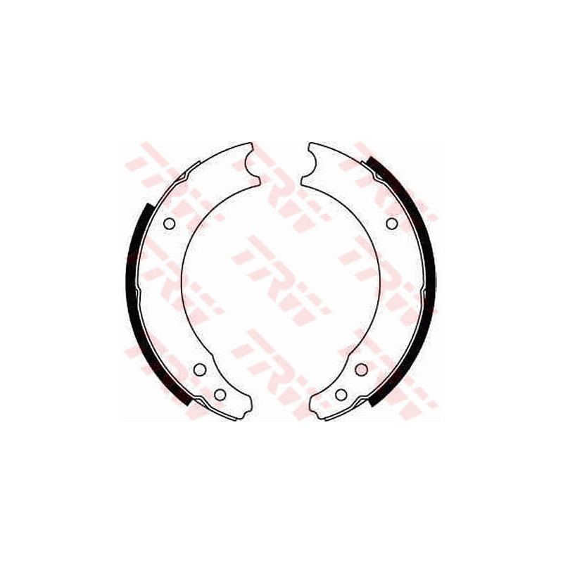 Jeu de mâchoires de frein TRW