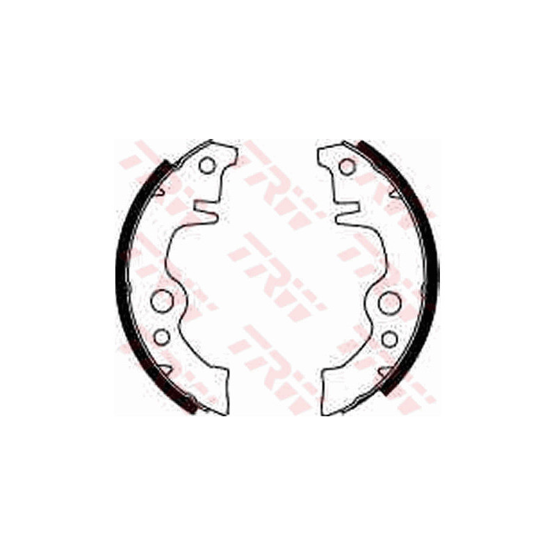 Jeu de mâchoires de frein TRW