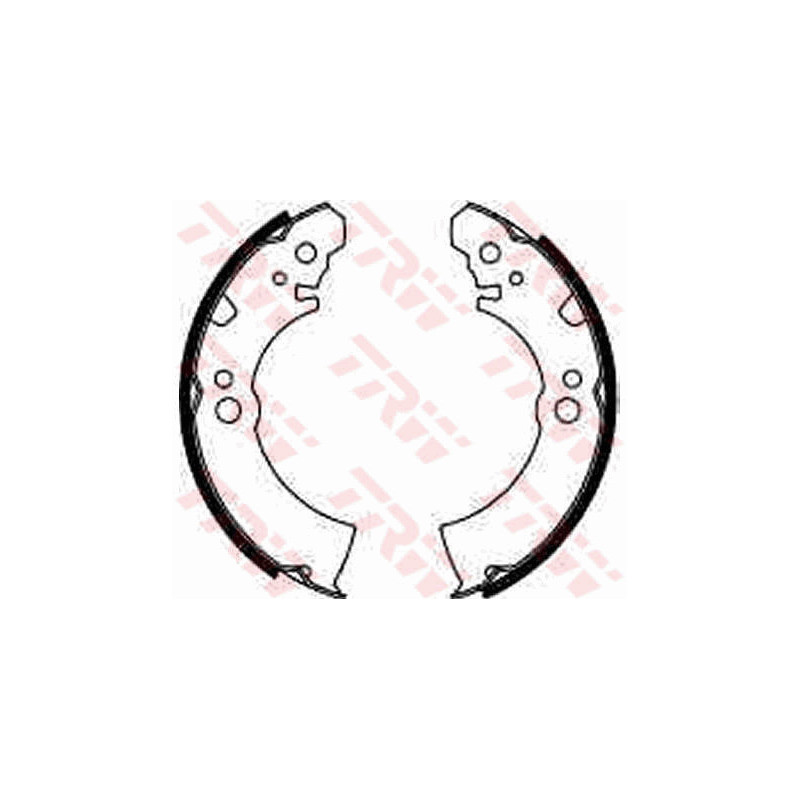 Jeu de mâchoires de frein TRW
