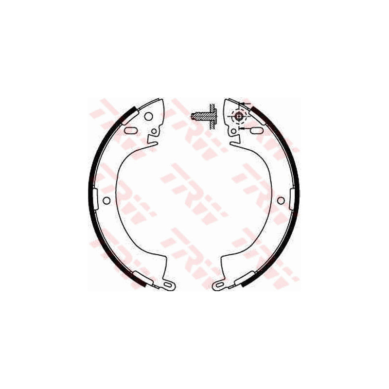 Jeu de mâchoires de frein TRW