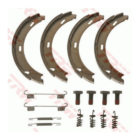 Jeu de mâchoires de frein (frein de stationnement) TRW