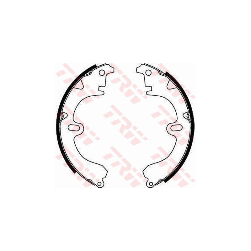 Jeu de mâchoires de frein TRW