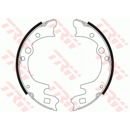 Jeu de mâchoires de frein TRW
