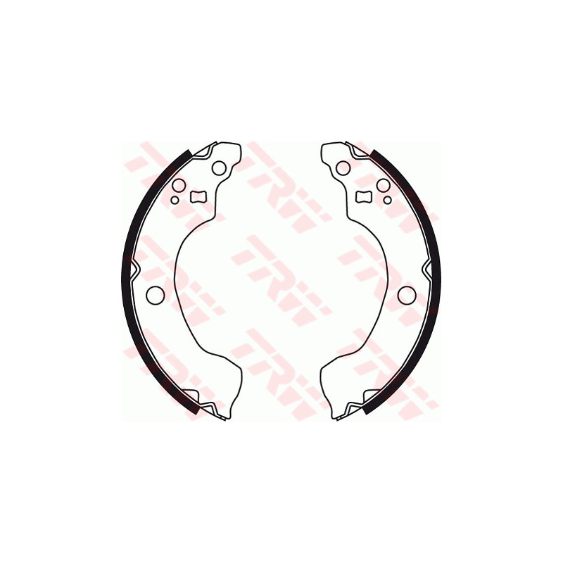 Jeu de mâchoires de frein TRW