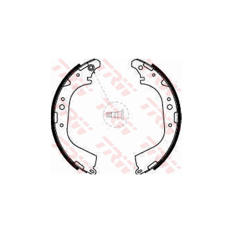 Jeu de mâchoires de frein TRW