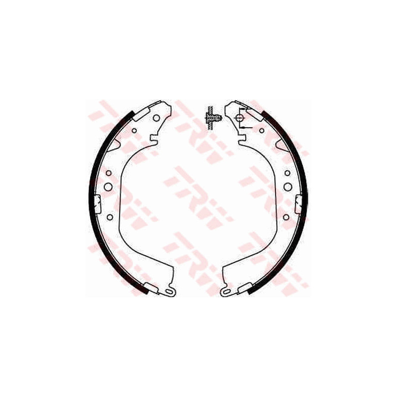 Jeu de mâchoires de frein TRW