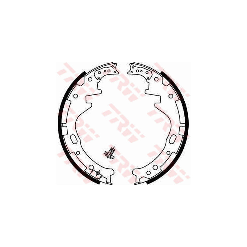Jeu de mâchoires de frein TRW