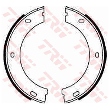 Jeu de mâchoires de frein...