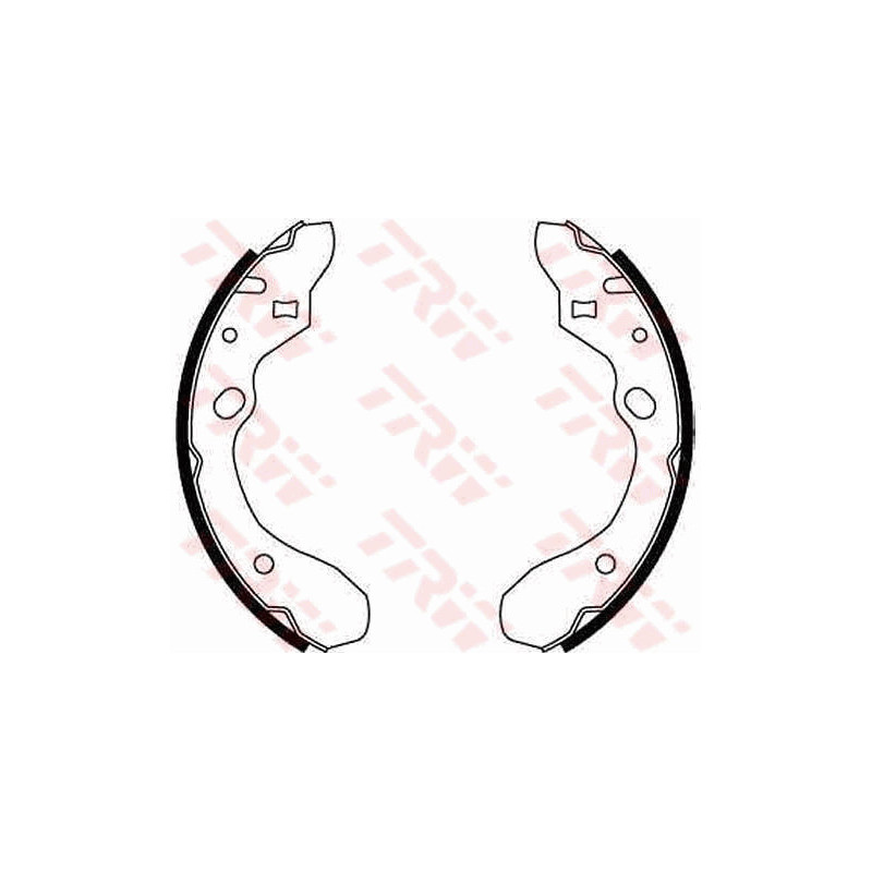 Jeu de mâchoires de frein TRW
