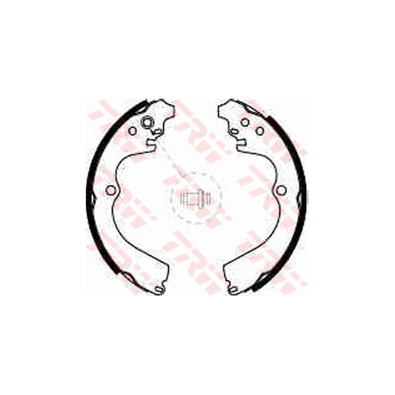 Jeu de mâchoires de frein TRW