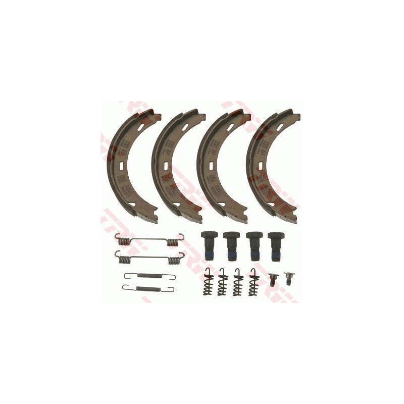 Jeu de mâchoires de frein (frein de stationnement) TRW