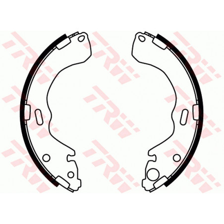 Jeu de mâchoires de frein TRW