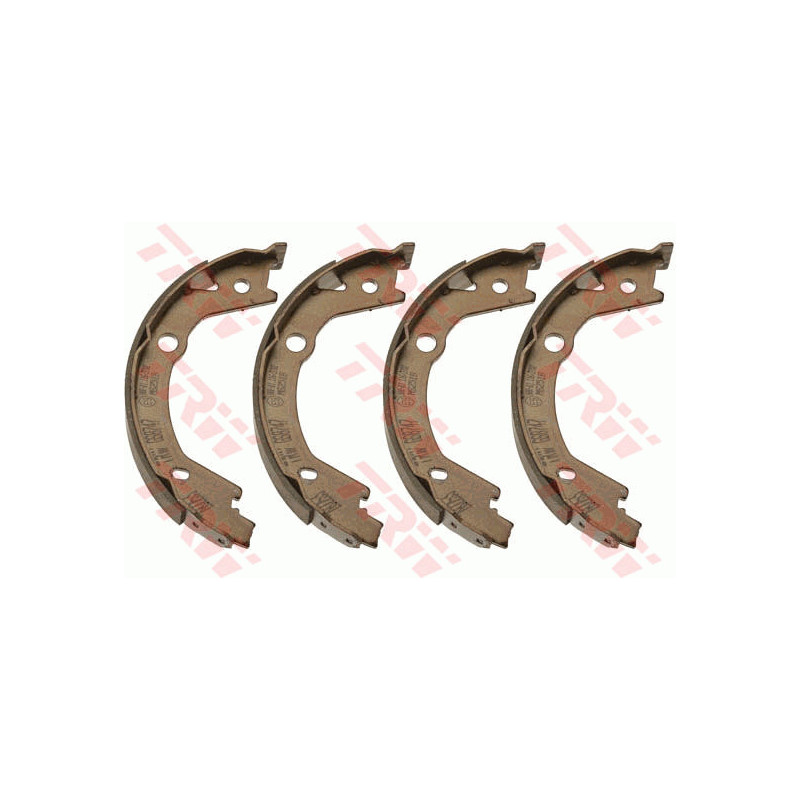 Jeu de mâchoires de frein (frein de stationnement) TRW