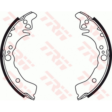 Jeu de mâchoires de frein TRW