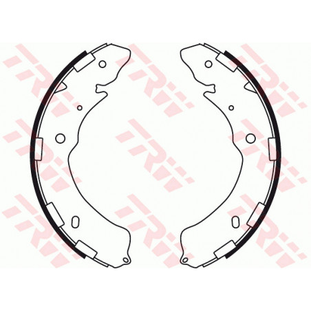 Jeu de mâchoires de frein TRW