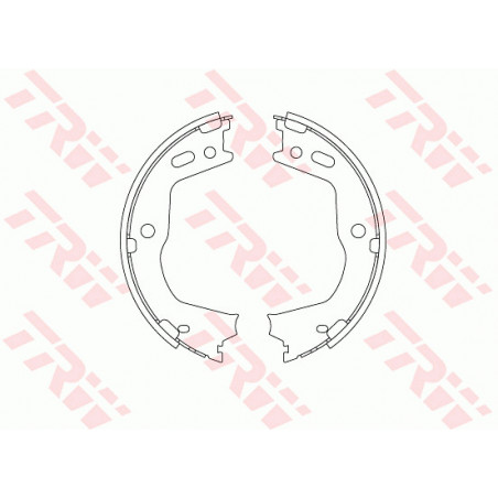 Jeu de mâchoires de frein...