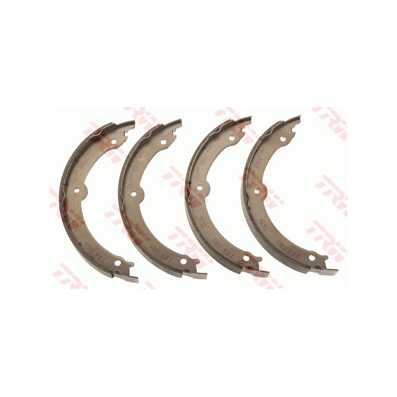Jeu de mâchoires de frein (frein de stationnement) TRW