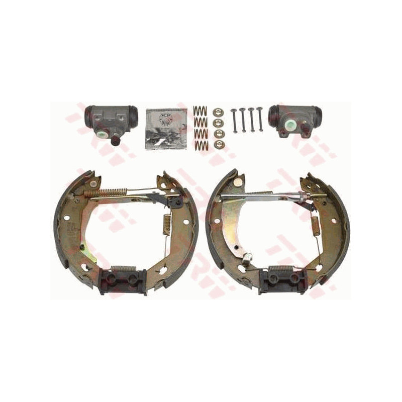 Jeu de mâchoires de frein TRW