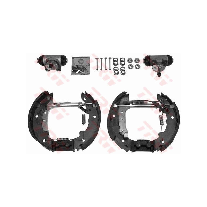 Jeu de mâchoires de frein TRW