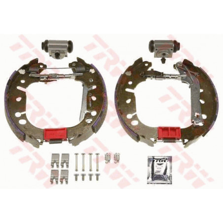 Jeu de mâchoires de frein TRW