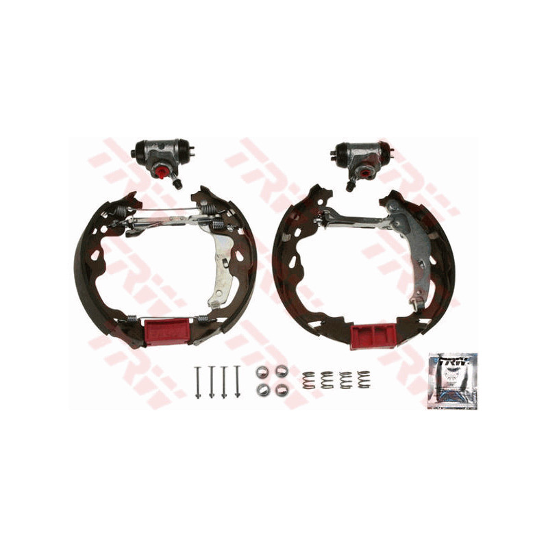 Jeu de mâchoires de frein TRW