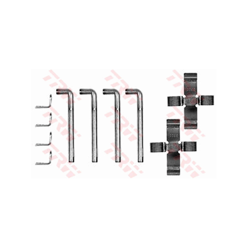 Kit d'accessoires (plaquette de frein) TRW