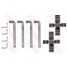 Kit d'accessoires (plaquette de frein) TRW