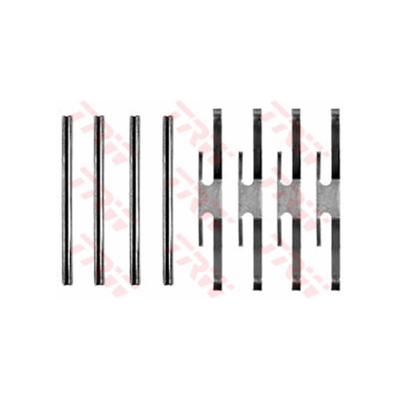 Kit d'accessoires (plaquette de frein) TRW
