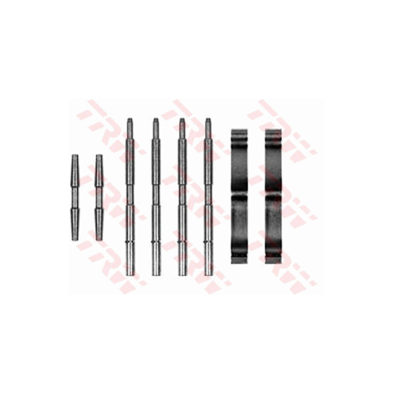 Kit d'accessoires (plaquette de frein) TRW