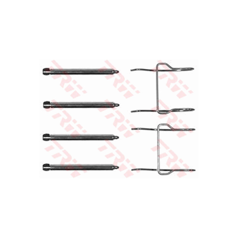 Kit d'accessoires (plaquette de frein) TRW