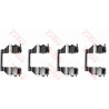 Kit d'accessoires (plaquette de frein) TRW
