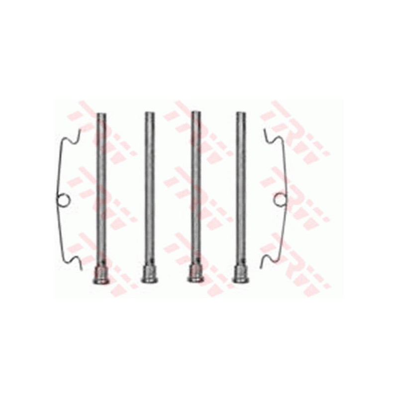 Kit d'accessoires (plaquette de frein) TRW