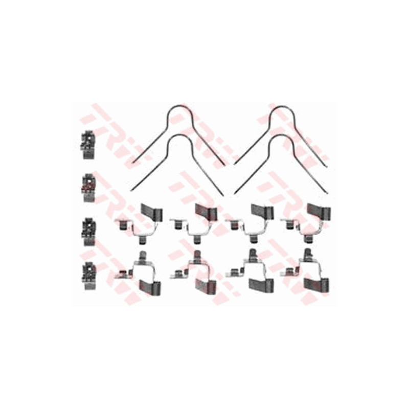 Kit d'accessoires (plaquette de frein) TRW