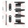 Kit d'accessoires (plaquette de frein) TRW