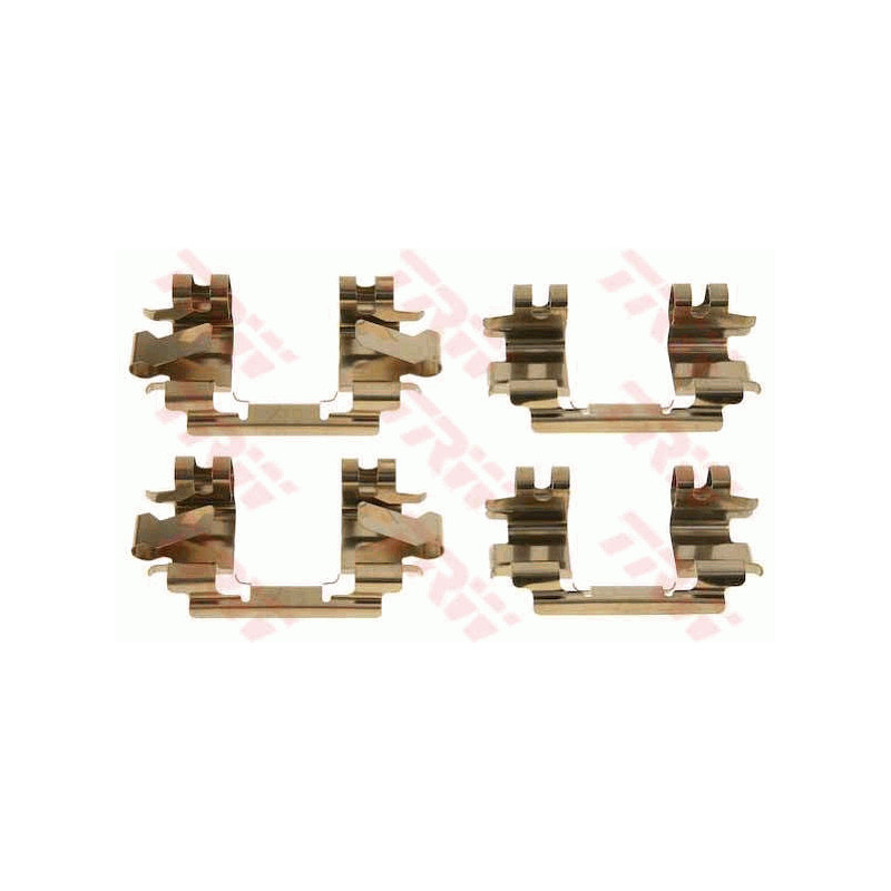 Kit d'accessoires (plaquette de frein) TRW