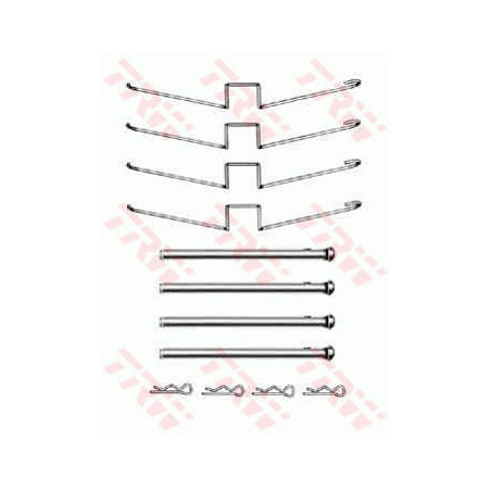 Kit d'accessoires (plaquette de frein) TRW