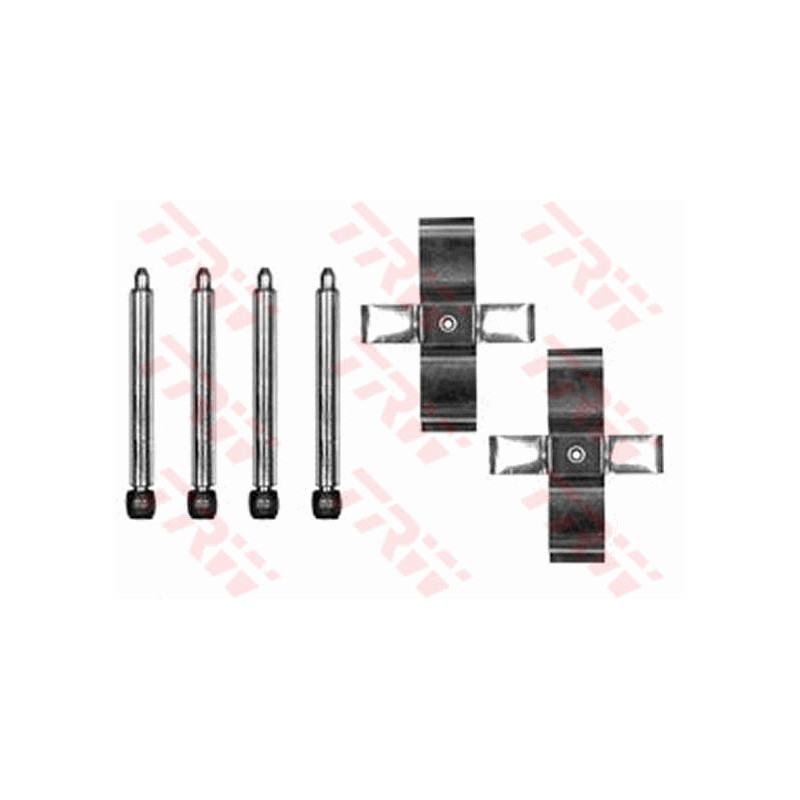 Kit d'accessoires (plaquette de frein) TRW