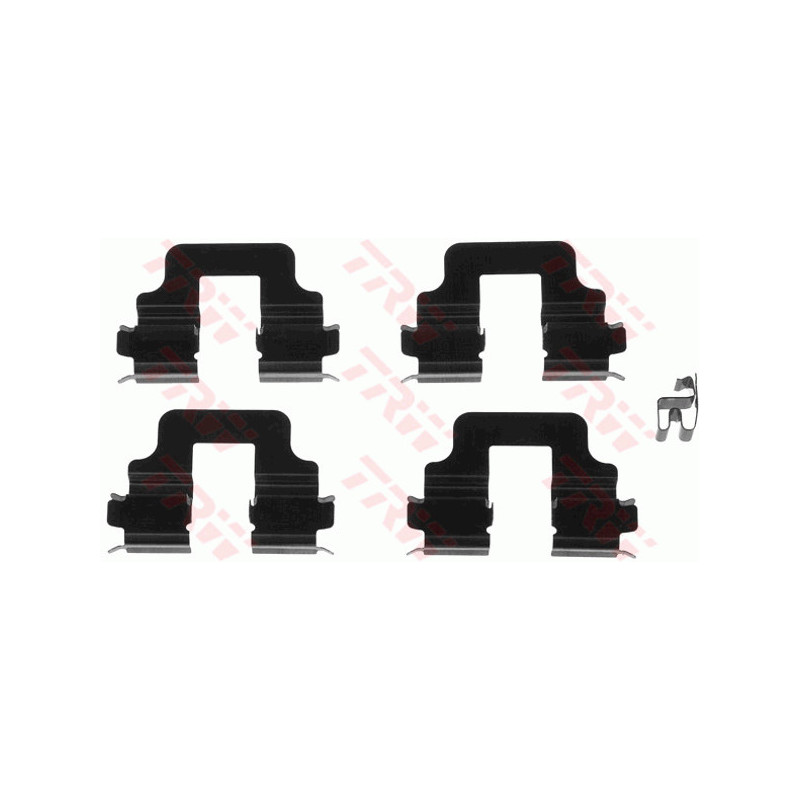 Kit d'accessoires (plaquette de frein) TRW