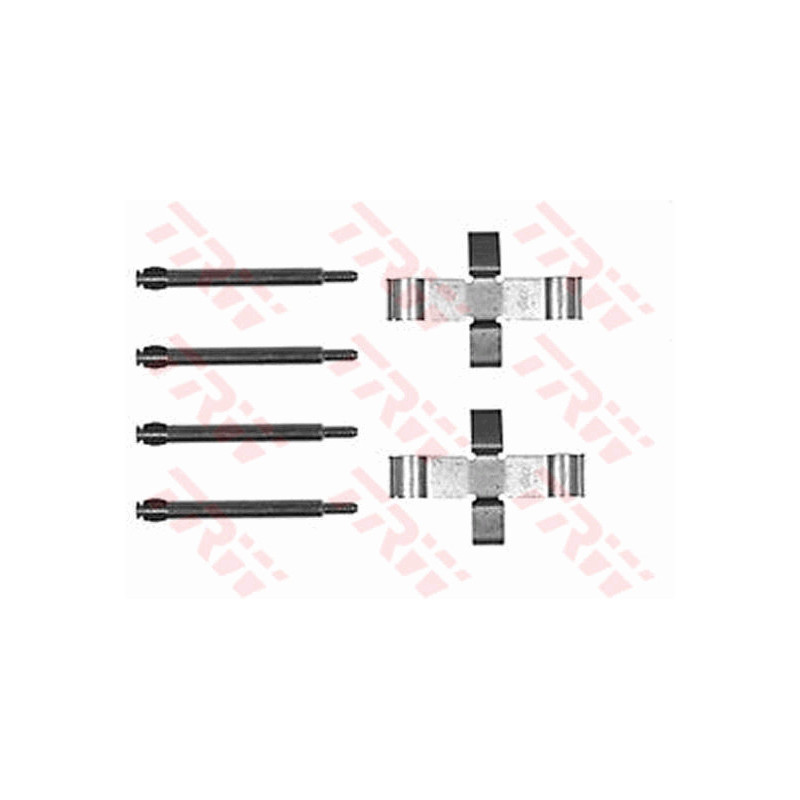 Kit d'accessoires (plaquette de frein) TRW